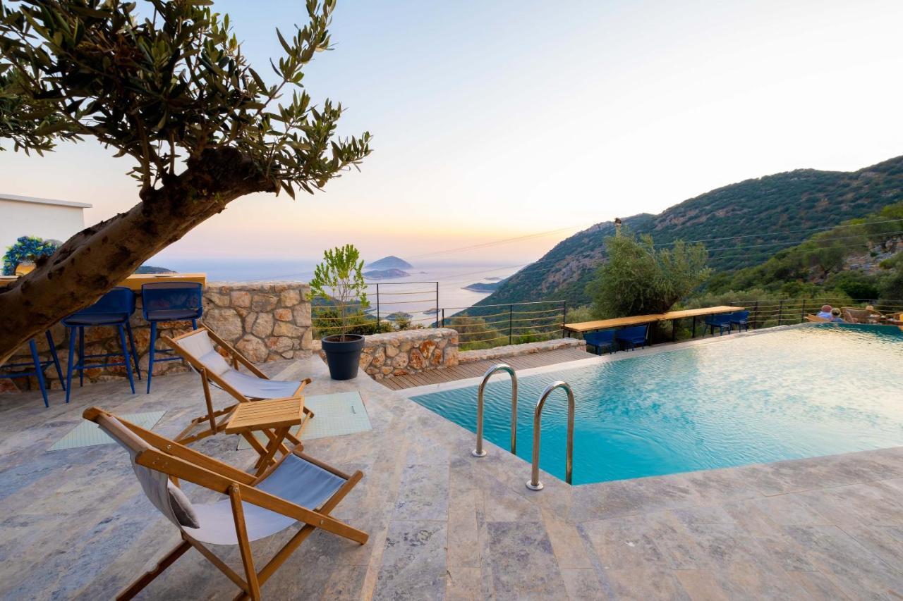 14 Premium Villas With Openair Restaurant&Tennis Court In Nature - Notos Club Kaş Exterior foto