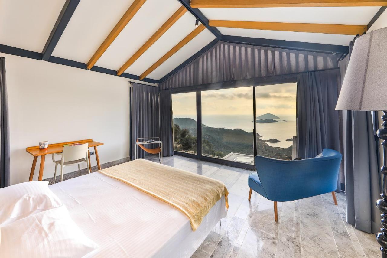 14 Premium Villas With Openair Restaurant&Tennis Court In Nature - Notos Club Kaş Exterior foto