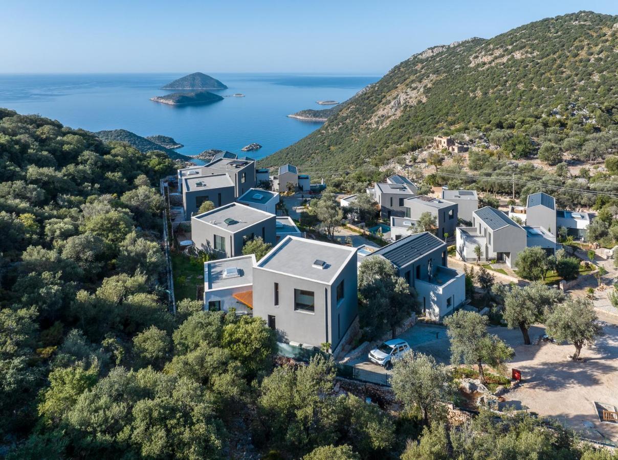 14 Premium Villas With Openair Restaurant&Tennis Court In Nature - Notos Club Kaş Exterior foto