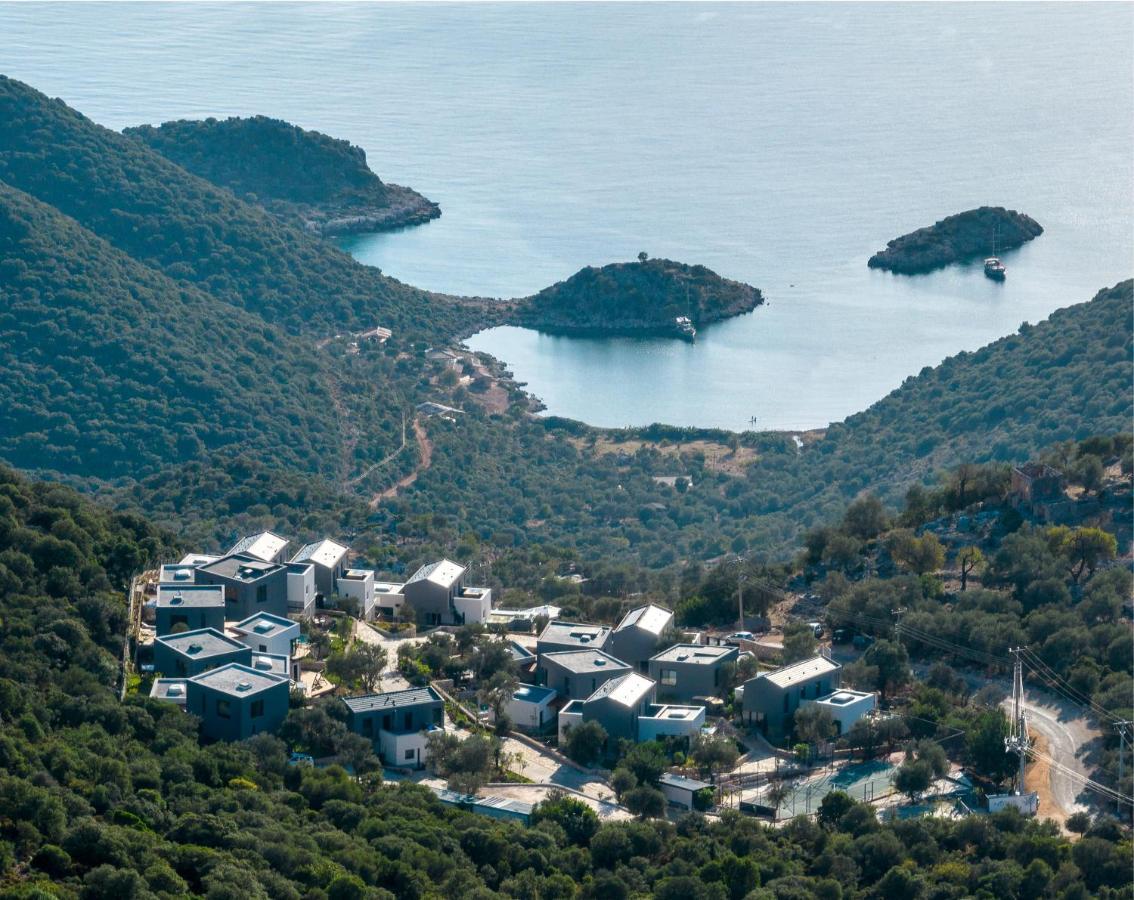 14 Premium Villas With Openair Restaurant&Tennis Court In Nature - Notos Club Kaş Exterior foto