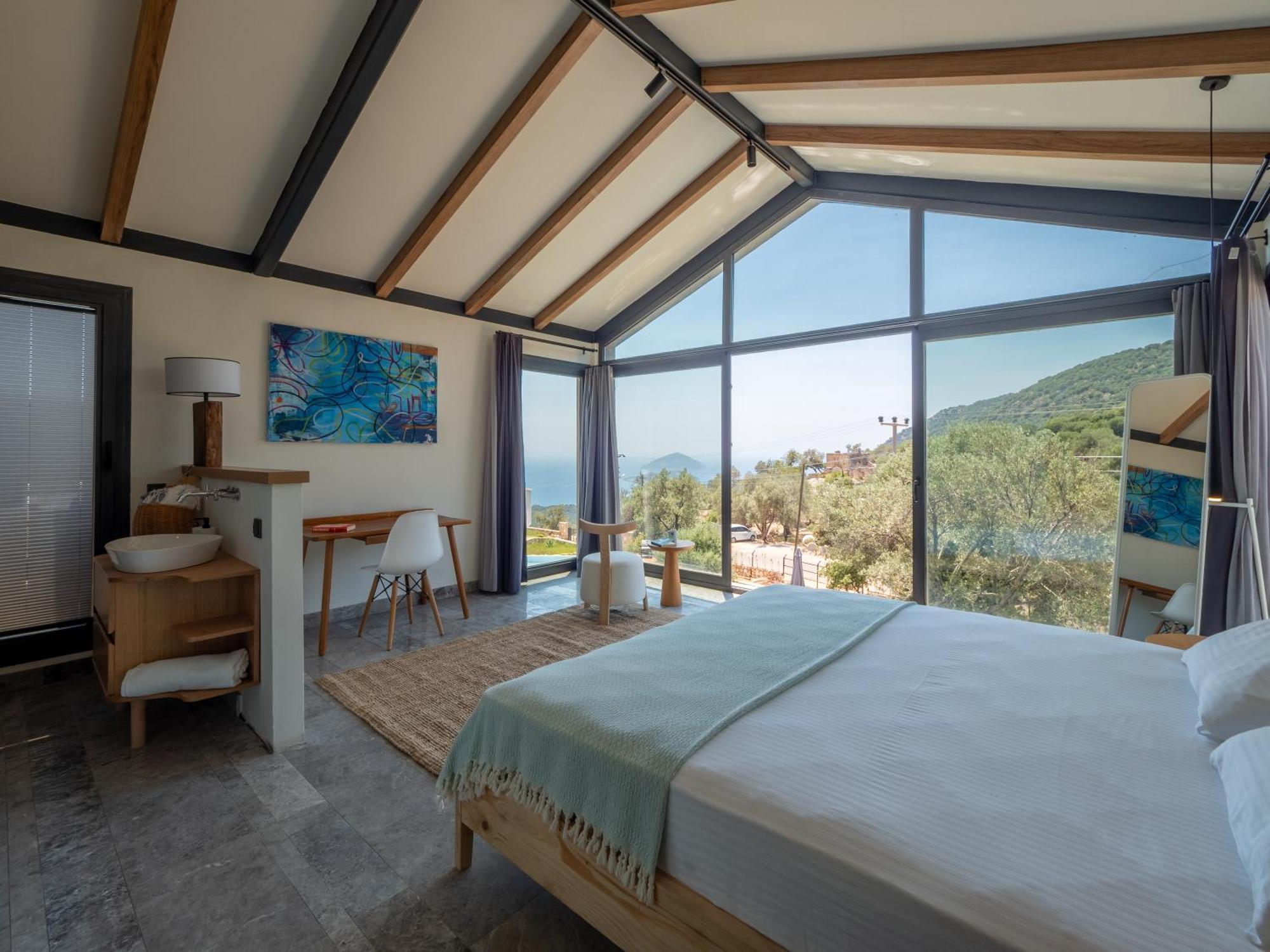 14 Premium Villas With Openair Restaurant&Tennis Court In Nature - Notos Club Kaş Exterior foto